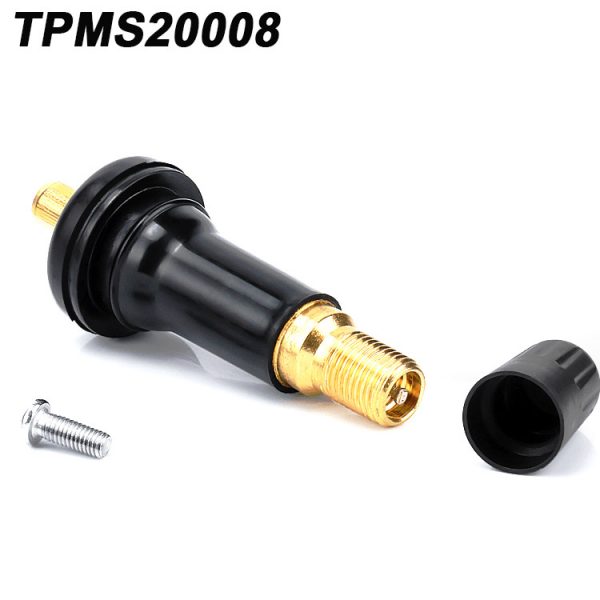 TPMS20008 Rubber Tire Valve for Car Tire Pressure Sensor Tubeless Valve Stem