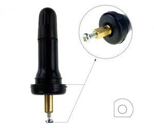 TPMS Sensor Tire Valve Stem Rubber Valve Tubeless Tire Repair Kit Key=FFRR