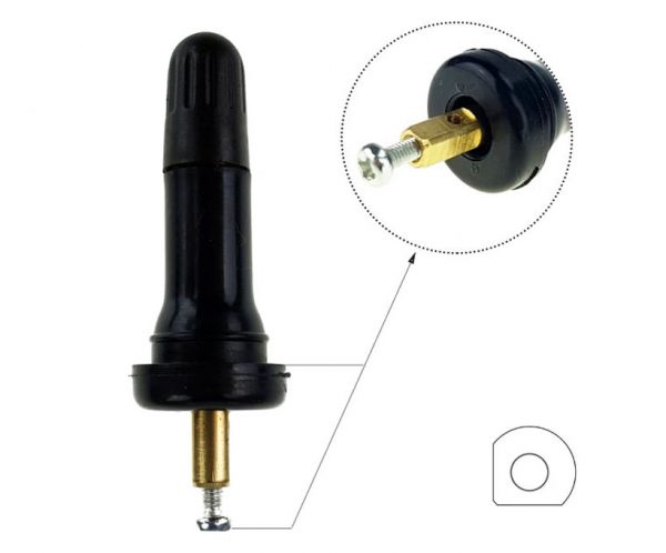 TPMS Sensor Tire Valve Stem Rubber Valve Tubeless Tire Repair Kit Key=FFRR