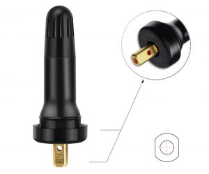 TPMS20008 Rubber Tire Valve for Car Tire Pressure Sensor Tubeless Valve Stem