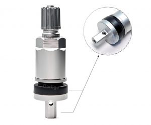 Automobile Tire Valves Replacement Kit for Tire Pressure Sensor TPMS Tubeless Valve Stem